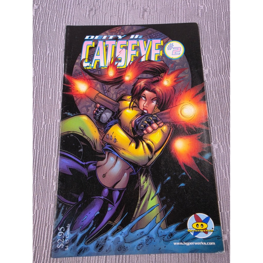 Deity II Catseye 2 Image Comics Hyperwerks 1999 Sci-Fi Comic Book